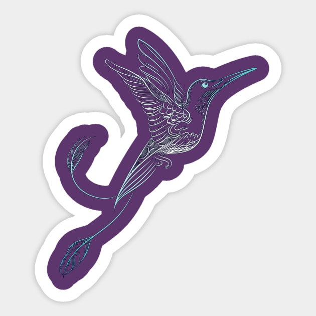 Humming Bird Nature Sticker by letnothingstopyou